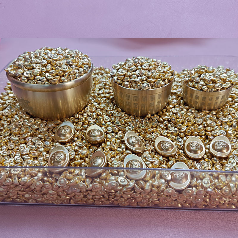 Gold ingot (made of gold dust)