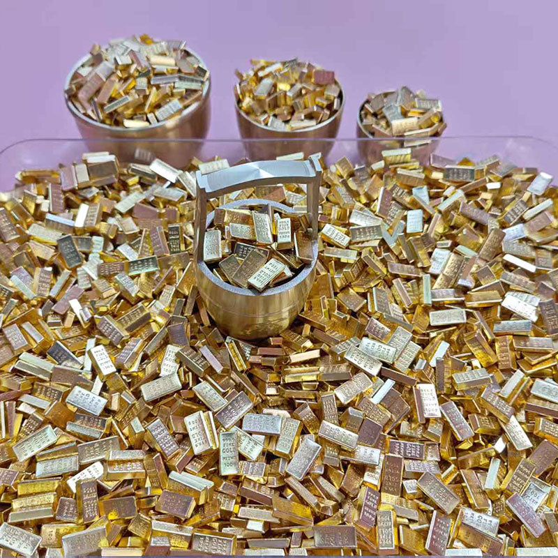 Gold Bullion   (from placer gold)